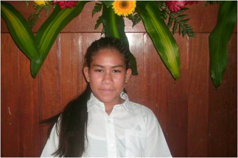 Jimena at school